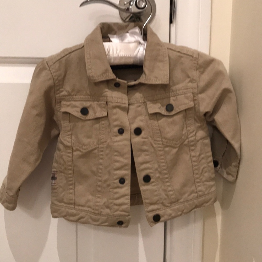 Burberry Baby denim jacket- 12 months
